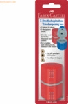 Faber Castell Dreifachspitzdose Grip 2001 brombeer/blau