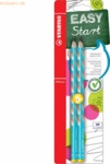 5 x Stabilo Bleistift Easygraph Minenbreite 3,15mm HB blau Blisterkart