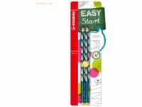 5 x Stabilo Bleistift Easygraph Minenbreite 3,15mm HB Blisterkarte pet