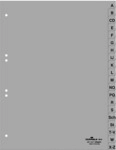 Durable Register A4 A-Z PP grau