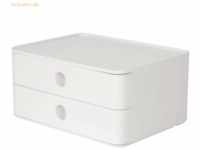 HAN Schubladenbox Smart-Box Allison 260x195x125mm 2 Schübe snow white