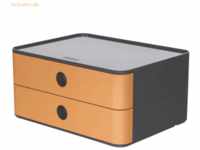 HAN Schubladenbox Smart-Box Allison 260x195x125mm 2 Schübe caramel bro