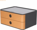 HAN Schubladenbox Smart-Box Allison 260x195x125mm 2 Sch&uuml;be caramel bro