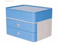 HAN Schubladenbox Smart-Box Plus Allison 2 Schübe sky blue/snow white