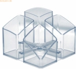 Han Schreibtischk&ouml;cher Scala grau transparent