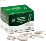 10 x Durable Briefklammern 32mm verkupfert VE=1000 St&uuml;ck