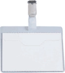 Durable Namensschild 60x90mm quer mit Clip VE=25 St&uuml;ck
