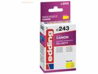 Edding Tintenpatrone kompatibel mit Canon CLI-521 yellow