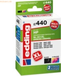 Edding Tintenpatrone Multipack kompatibel mit HP No. 301XL+301XL