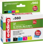 Edding Druckerpatronenmultipack f&uuml;r HP No. 903XL (T6M15+T6M03+T6M07+T6