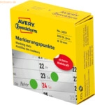 Avery Zweckform Markierungspunkte auf Rolle 10mm gr&uuml;n VE=800 St&uuml;ck