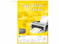 10 x TopStick Universal-Etiketten Papier weiß selbstklebend 35,6x16,9m