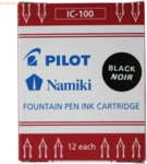 Pilot F&uuml;llhalterpatrone IC-100 VE=12 St&uuml;ck schwarz
