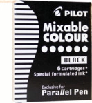 Pilot F&uuml;llhalterpatrone IC-P f&uuml;r Parallel Pen schwarz