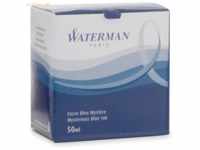 Waterman Tinte für Füllhalter Glasflacon VE=50 ml blauschwarz
