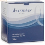 Waterman Tinte f&uuml;r F&uuml;llhalter Glasflacon VE=50 ml blauschwarz