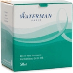 Waterman Tinte f&uuml;r F&uuml;llhalter Glasflacon VE=50 ml gr&uuml;n