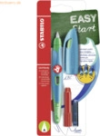 5 x Stabilo Schulf&uuml;ller Easybirdy A Rechth&auml;nder himmelblau/grasgr&uuml;n