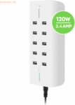 Belkin Belkin 10-Port USB-Ladestation,120W, 2,4A pro Port, Wei&szlig;