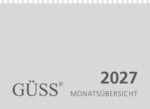 G&uuml;ss Monats&uuml;bersicht 30x20cm Kalendarium 2027