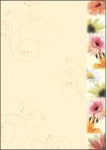 Sigel Motivpapier Flowerstyle A4 VE=50 Blatt