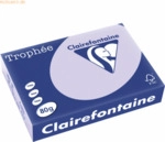 5 x Clairefontaine Kopierpapier Trophee Pastell A4 80g/qm lila VE=500