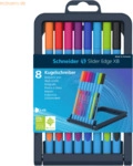 Schneider Kugelschreiber Slider Edge Kappenmodell XB sortiert Stiftebo