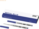 Montblanc Kugelschreibermine Royal Blue 128215 B blau 2 St&uuml;ck