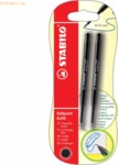 10 x Stabilo Kugelschreibermine Ballpoint Refill 0,5mm schwarz VE=2 St