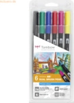 Tombow Dual-Fasermaler ABT mit Rundspitze/Pinselspitze Wasserbasis Pri
