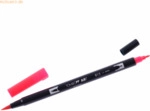Tombow Dual-Fasermaler ABT mit Rundspitze/Pinselspitze cherry