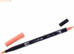 Tombow Dual-Fasermaler ABT mit Rundspitze/Pinselspitze coal