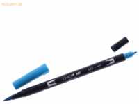 6 x Tombow Dual-Fasermaler ABT mit Rundspitze/Pinselspitze turquoise