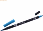 Tombow Dual-Fasermaler ABT mit Rundspitze/Pinselspitze turquoise