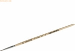 12 x Brunnen Feinhaarpinsel Schule Holz 00