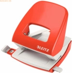Leitz B&uuml;rolocher Nexxt Metall 30 Blatt hellrot