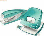 Leitz Locher NeXXt 5008 und Heftger&auml;t NeXXt 5502 im Set eisblau