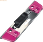 Leitz Locher Active f&uuml;r 1-2 Bl&auml;tter zum Abheften pink metallic