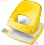 Leitz B&uuml;rolocher NeXXt Wow Metall 30 Blatt gelb