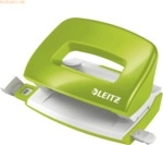 Leitz Mini Locher NeXXt Wow Kunststoff 10 Blatt gr&uuml;n