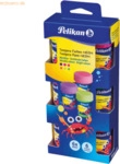 6 x Pelikan Schulmalfarben VE=6 Farben 20ml neon