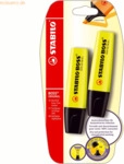 10 x Stabilo Textmarker Boss Original gelb Blisterkarte VE=2 St&uuml;ck