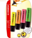 25 x Stabilo Textmarker Boss Original Blisterkarte VE=4 St&uuml;ck