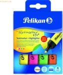 5 x Pelikan Textmarker 490 nachf&uuml;llbar VE=4 St&uuml;ck farbig sortiert