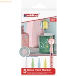 Edding Glanzlack-Marker edding 751 Pastell 1-2mm VE=5 Farben