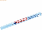 10 x Edding Glanzlack-Marker edding 751 1-2mm pastellblau