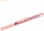 10 x Edding Glanzlack-Marker edding 751 1-2mm pastellrosa