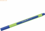 10 x Schneider Fineliner Line-Up 0,4 mm lapis-blue