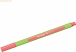 5 x Schneider Fineliner Line-Up 0,4 mm coral