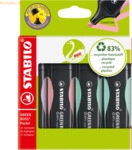 Stabilo Textmarker Green Boss Pastel Etui VE=4 Stifte
